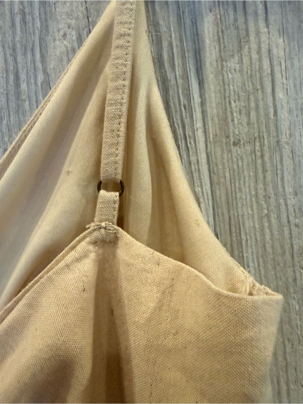 Japna Cream V-Neck Spaghetti-Strap Jumpsuit - Picture 7 of 11